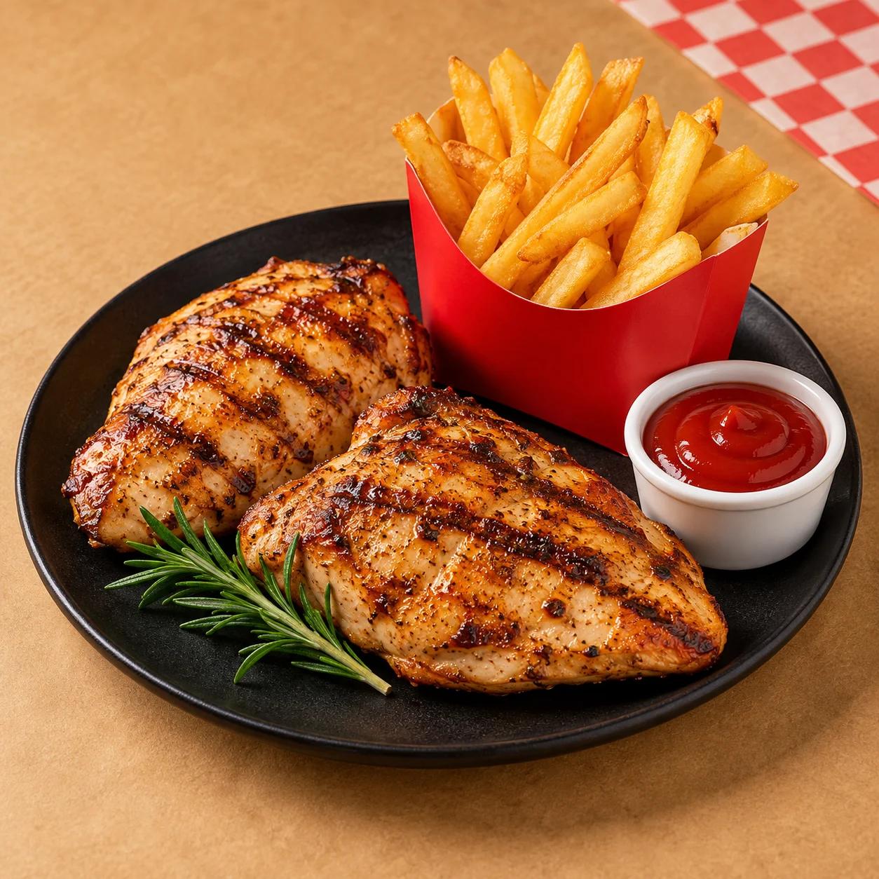 Grilled Chicken 2-Piece Combo