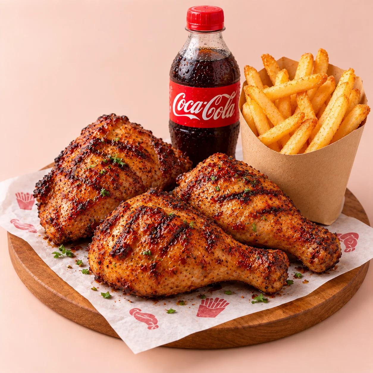 Grilled Chicken 3-Piece Combo